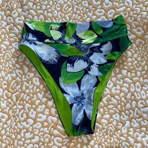 Aerie High Cut Cheeky Swim Bottom